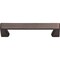 Jeffrey Alexander 96 mm Center-to-Center Brushed Oil Rubbed Bronze Square Boswell Cabinet Pull 177-96DBAC - alternate 2
